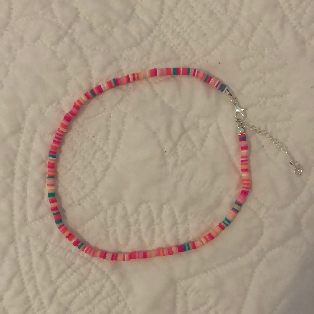 Colorful bead necklace